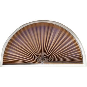 Redi Shade 72x36 Arch Light Filtering Window Shade Pleated Fabric No Tools Insta